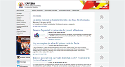 Desktop Screenshot of cavespa.com